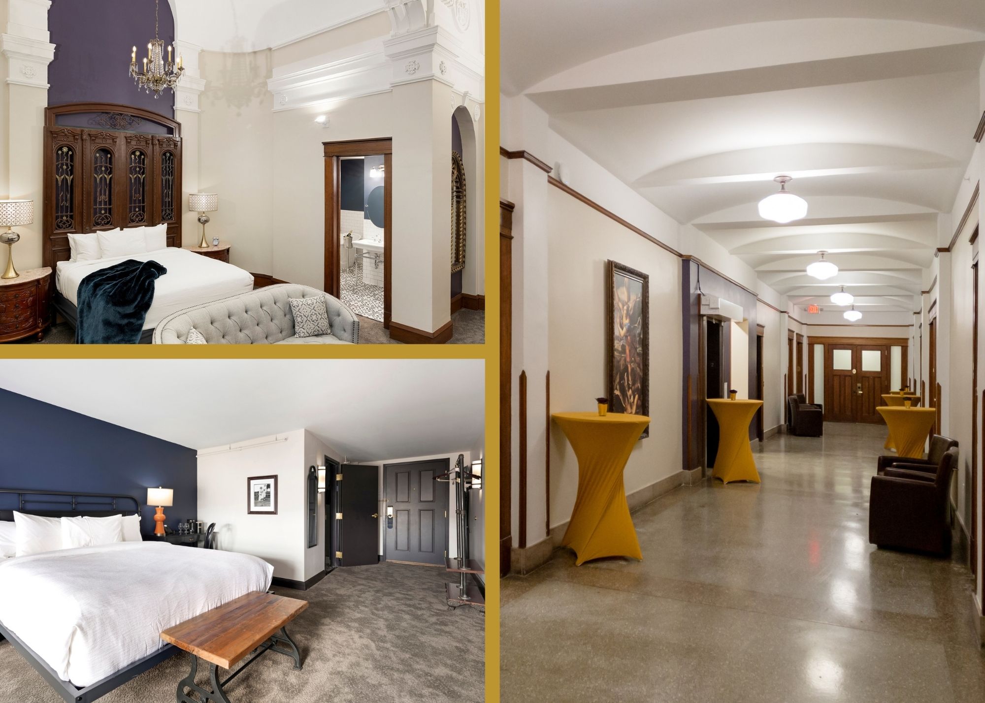 2nd floor hotel rental at Celeste of St Paul Hotel + Bar in Downtown St Paul MN